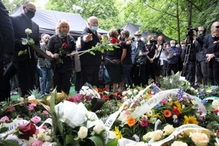 Ewa Demarczyk spoczęła w Alei Zasłużonych na Cmentarzu Rakowickim w Krakowie