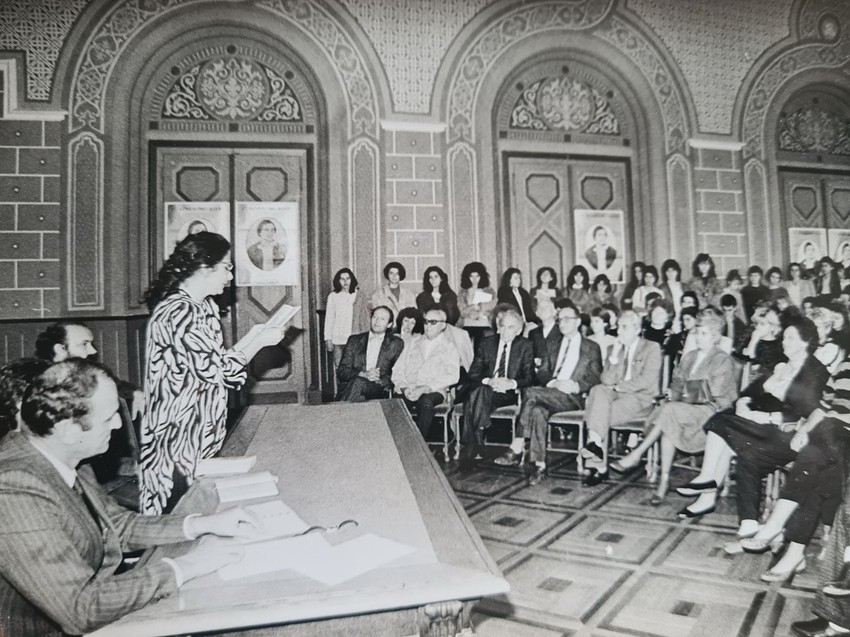 Jelena Žigon, Nenad Grujicic i radomir V Ivanovic, Karlocvacka gimnazija, 1988