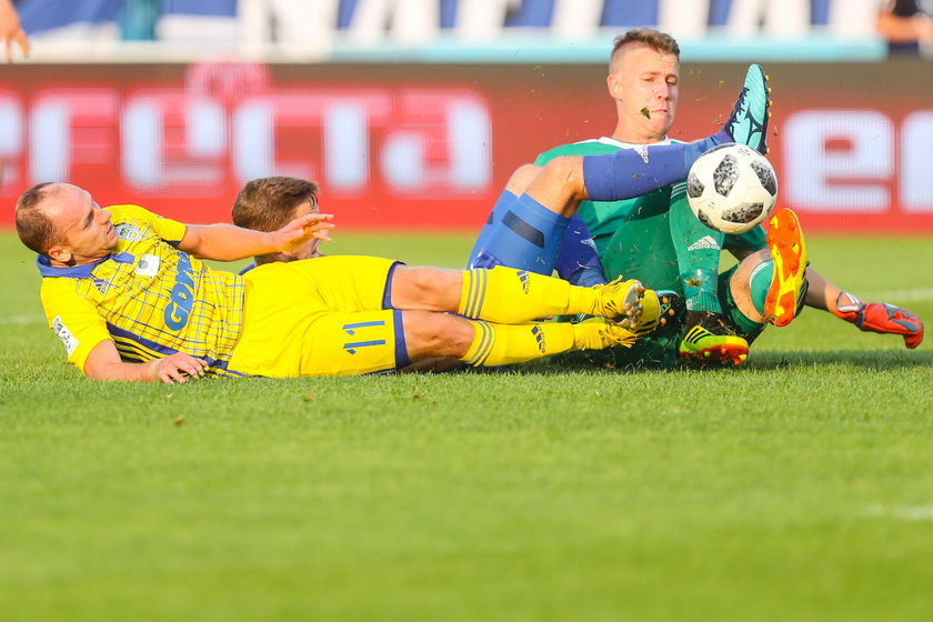 Pilka nozna. Ekstraklasa. Wisla Plock - Arka Gdynia. 18.08.2018