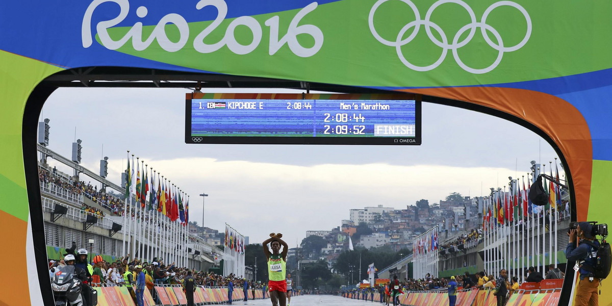 Feyisa Lilesa boi się wrócić do kraju