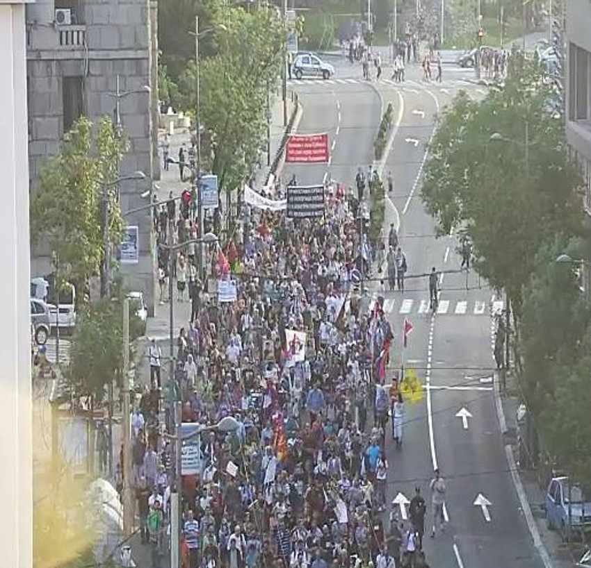 Prolazak kroz Takovsku ulicu