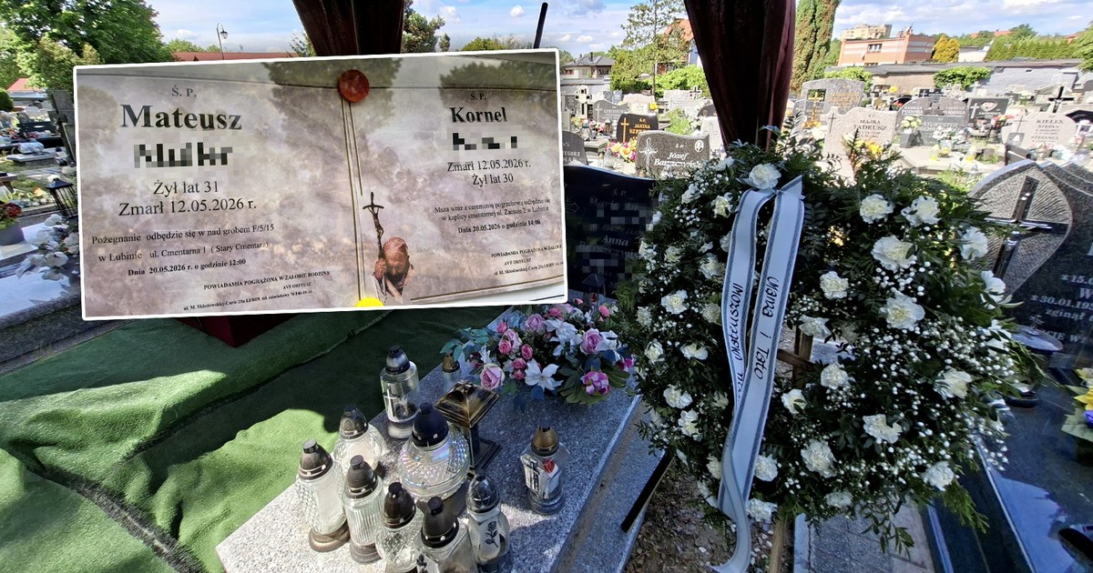 Pożegnanie ofiar strzelaniny w Lubinie. Kibicy złożyli hołd
