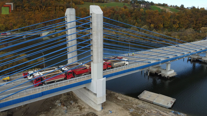 Most na Dunajcu - trzeci pod względem wielkości tego typu w Polsce