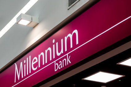 Strata Banku Millennium wyższa od oczekiwań. Kurs dość stabilny
