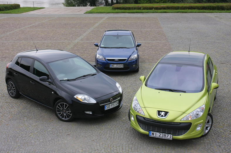 Fiat Bravo kontra Peugeot 308 i Ford Focus tanie