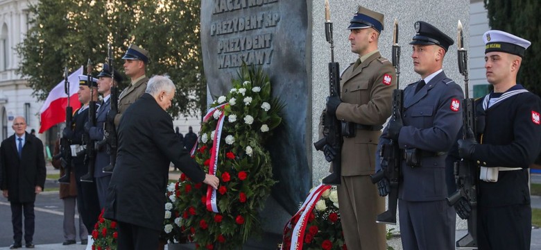 Awantura pod pomnikiem smoleńskim. Kaczyński nie wytrzymał