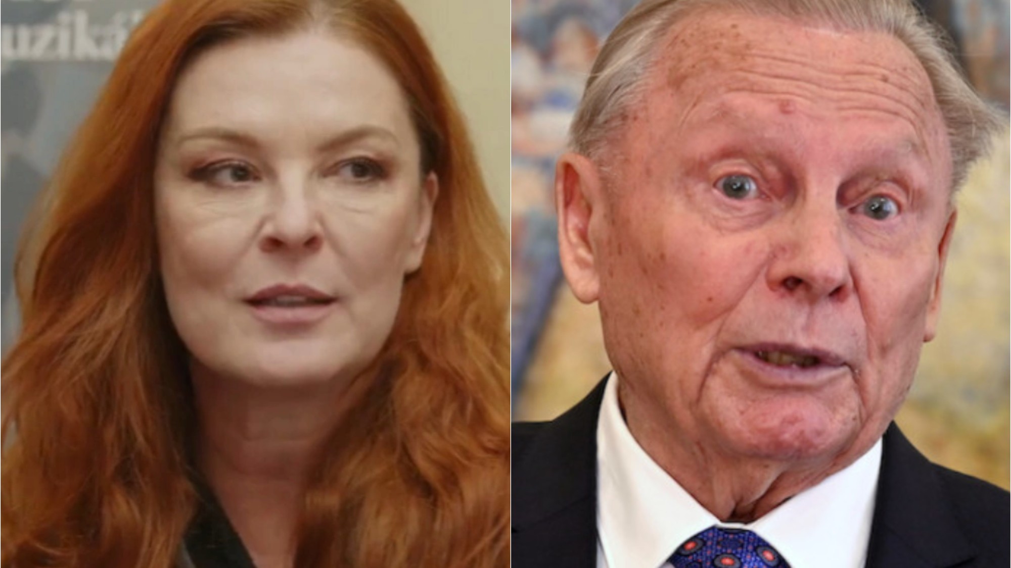 Elena Podzámska a Rudolf Schuster