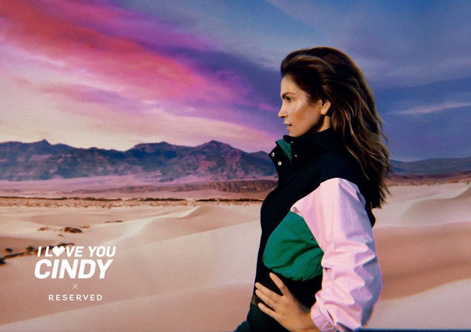 Cindy Crawford nową twarzą polskiej marki Reserved