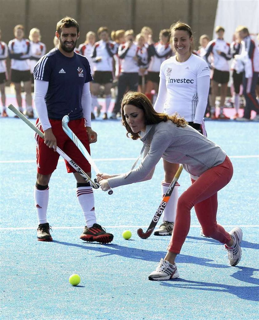 Księżna Kate w sportowych ciuszkach!