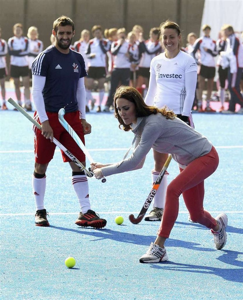 Księżna Kate w sportowych ciuszkach!