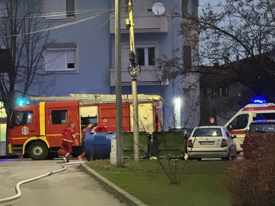 Požar izbio u širem centru Čačka