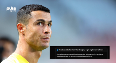 Cristiano Ronaldo called out on Twitter for hawking herbal drink