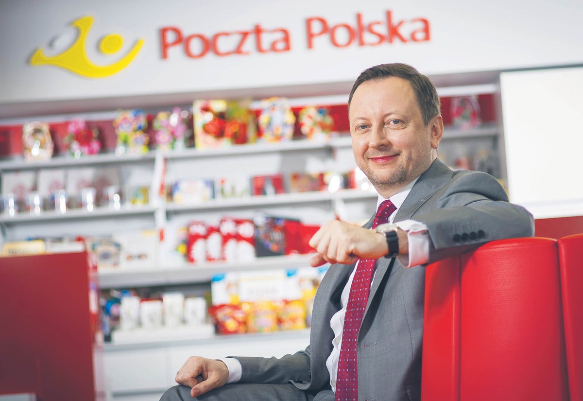 Grzegorz Kurdziel, członek zarządu Poczty Polskiej, odpowiedzialny m.in. za pracę listonoszy