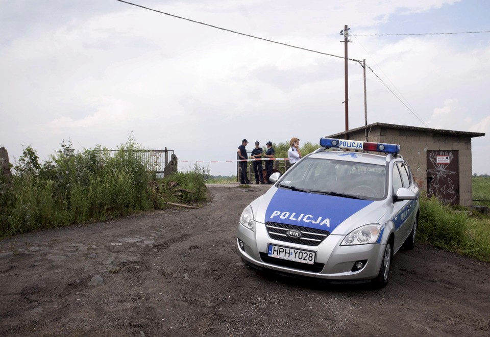 Wsola, okolice miejsca, gdzie odnaleziono jeden z samolotów