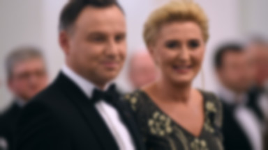 Agata Duda w wieczorowej kreacji! Rzadko możemy zobaczyć pierwszą damę takim stroju