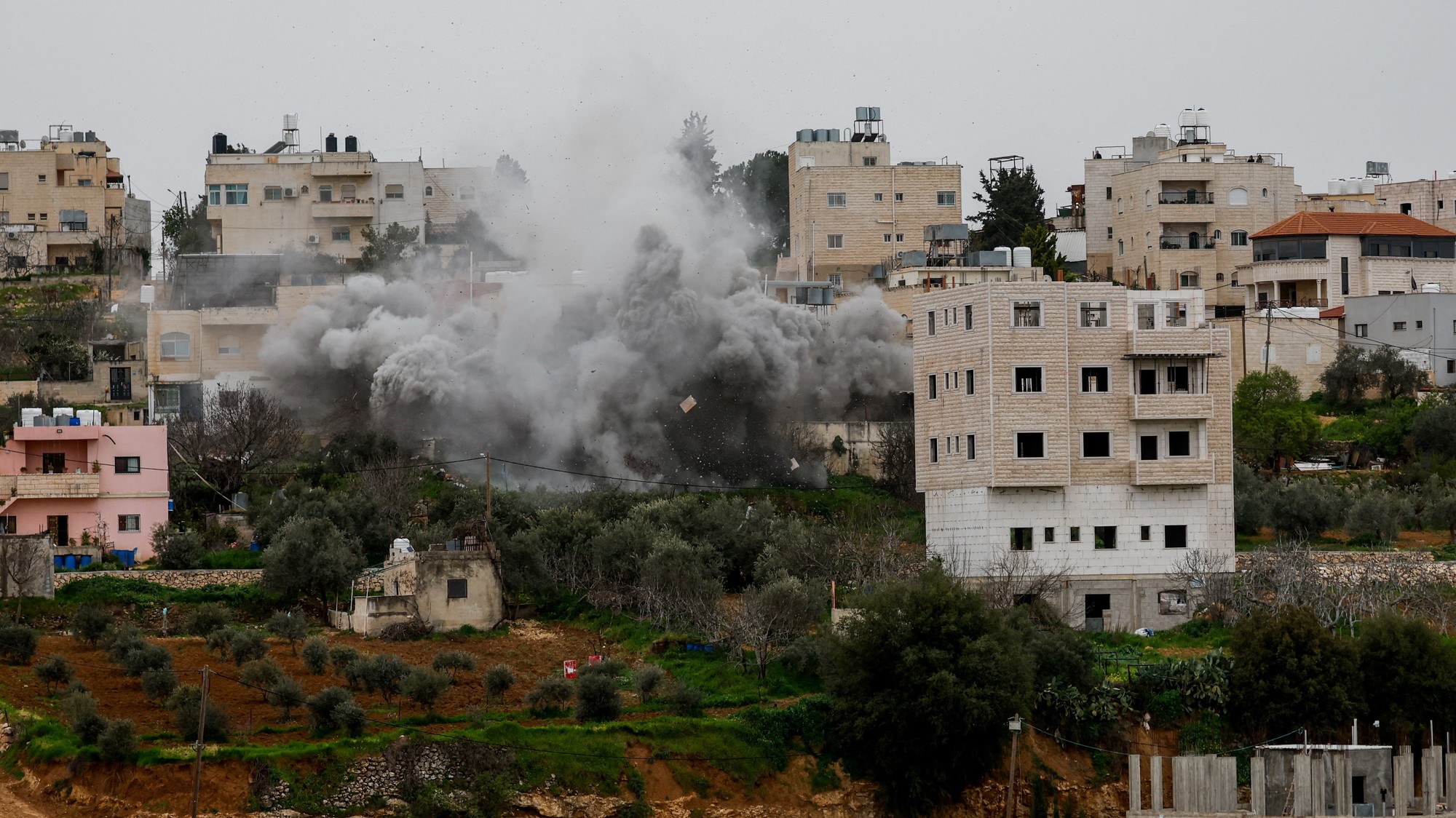 Izraelská armáda zbúrala palestínsky dom v Dúre na Izraelom okupovanom Západnom brehu Jordánu