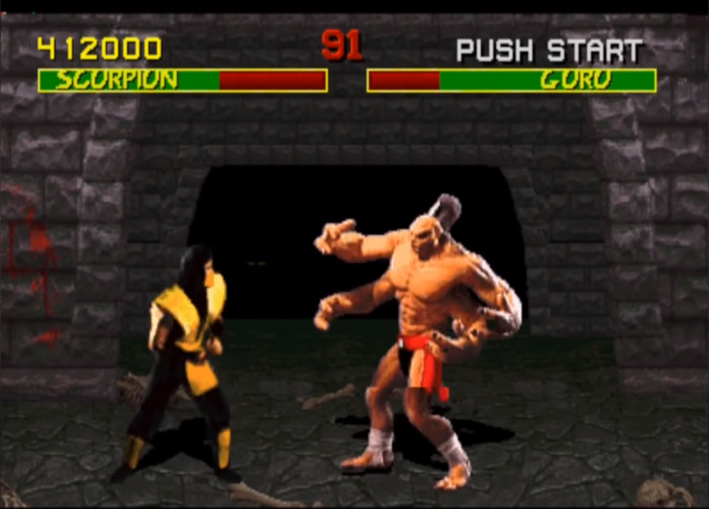 Takto vyzeral Mortal Kombat z roku 1992.