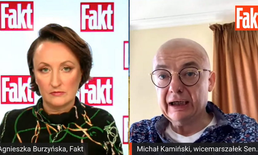 - Coraz częściej słyszę o tym i mówią to poważni obserwatorzy, że dla Putina jest absolutnie realną opcja atomowa - powiedział Michał Kamiński.