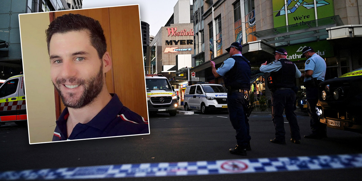 Joel Cauchi, sprawca zamachu w Sydney.