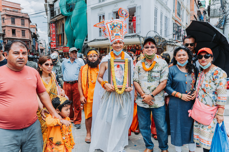 Święto Gai Jatra w Nepalu