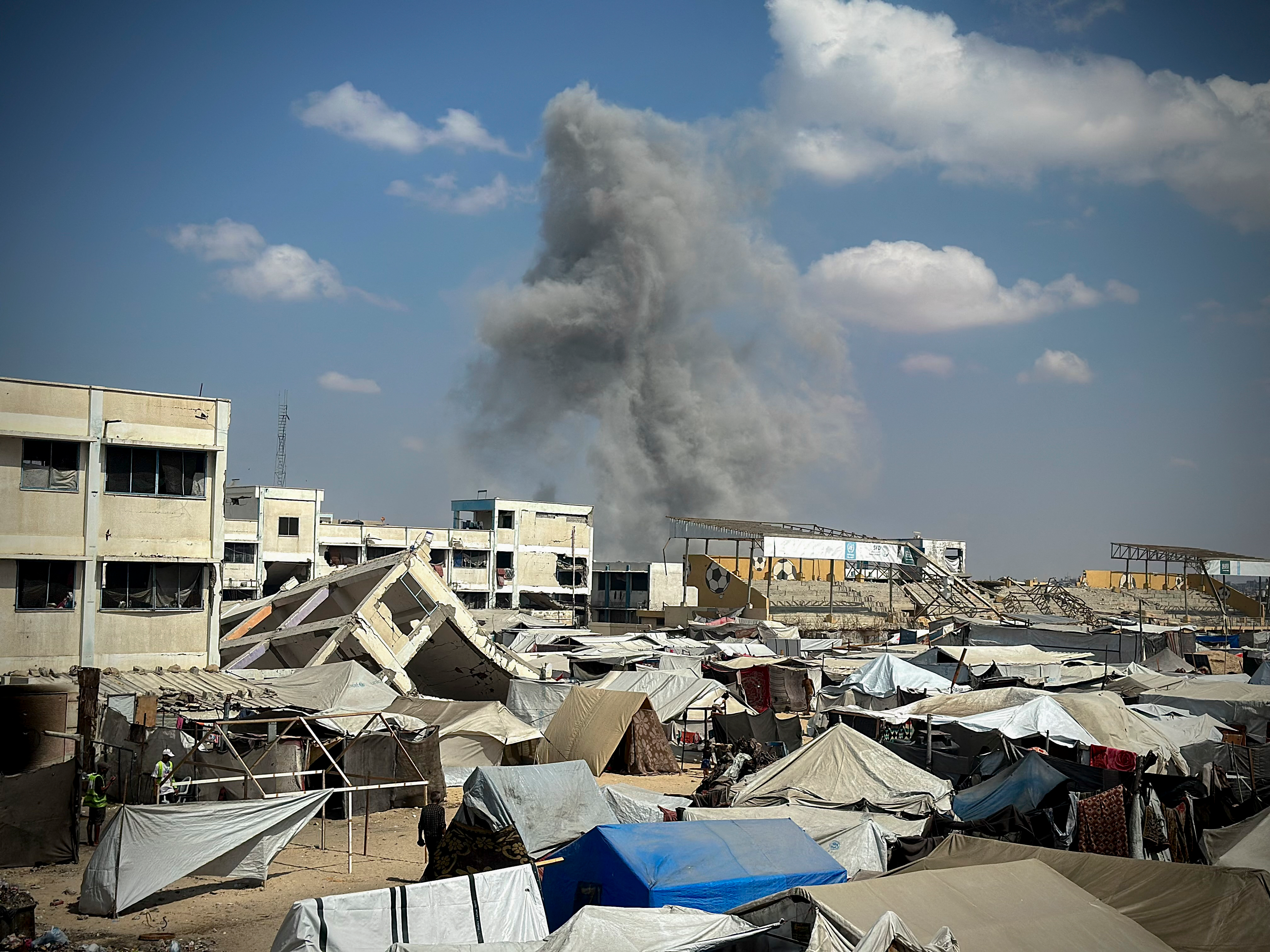 Gaza: 34 palestinos muertos tras petición Trump suspender ataques