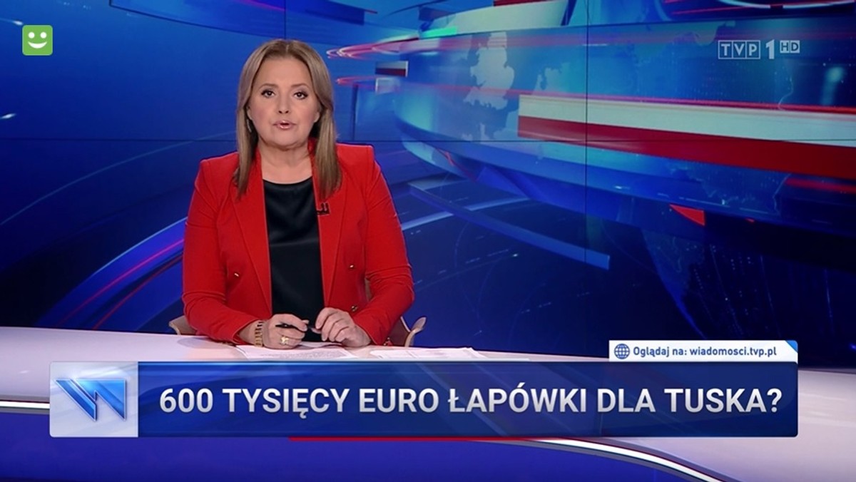 Screen z wydania Wiadomości z 19 października 2022