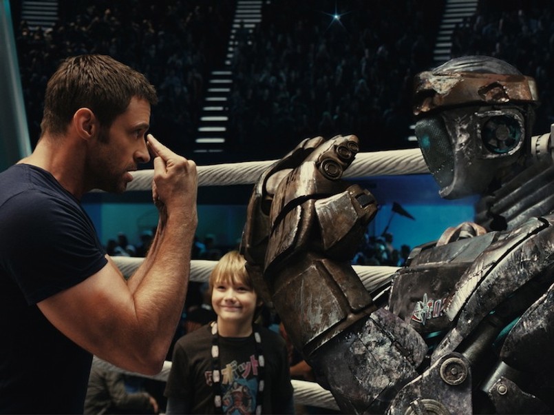 Hugh Jackman na ringu z robotami, "Giganci ze stali" w kinach