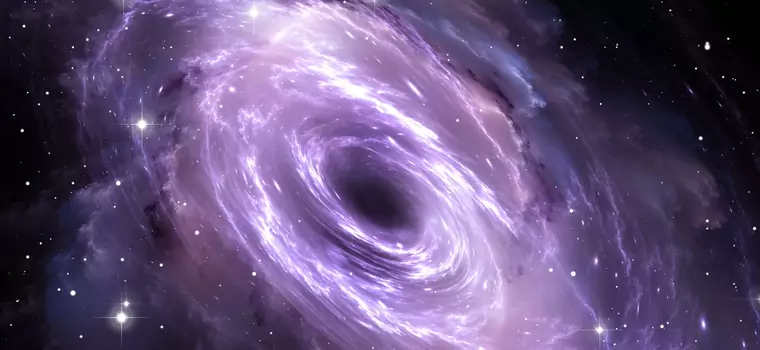 Naukowcy zarejestrowali czarną dziurę wyrzucającą dżety z prędkością światła