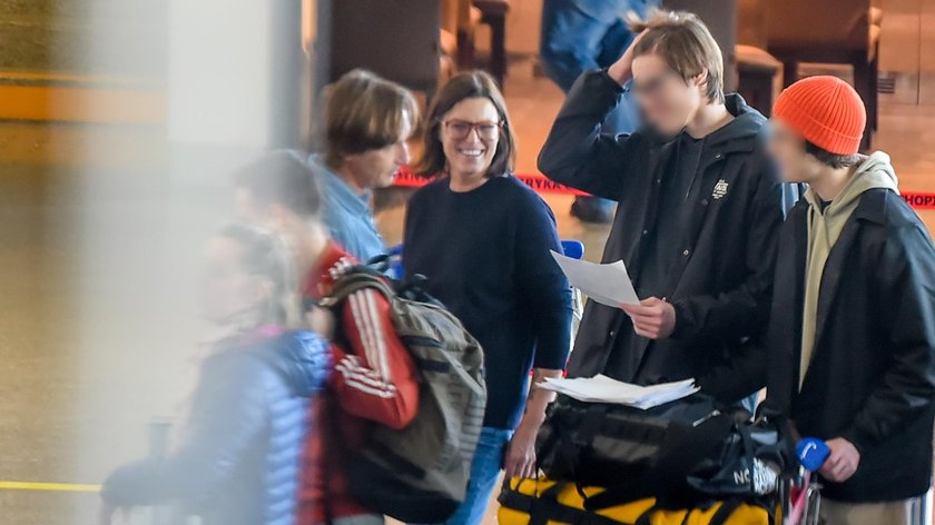 Ilona z Paulem i synami leci na wakacje do Egiptu