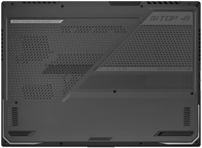 Asus ROG Strix SCAR 15 (G533ZW) – spód laptopa