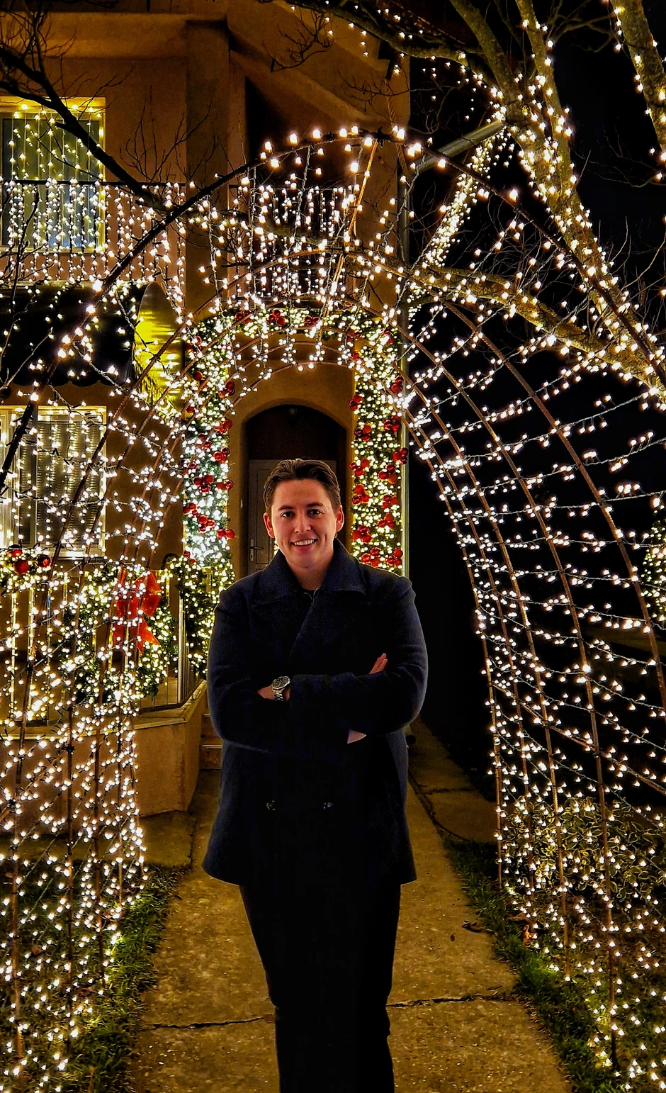 Svetlosna atrakcija u Višnjićevu