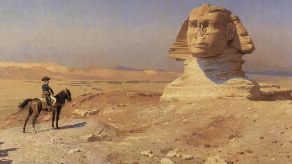 Napoleon przed Sfinksem (obraz z 1868 r)