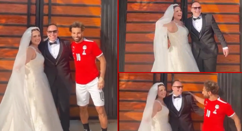 Liverpool's Salah gatecrashes Egyptian wedding ahead of Pharoahs friendly