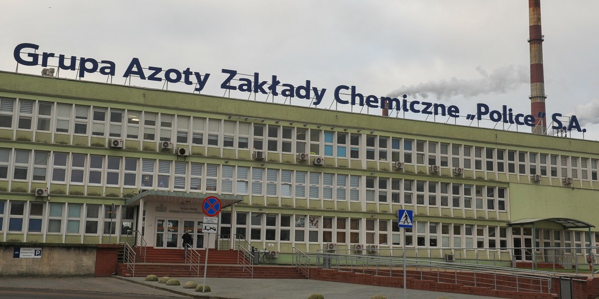 Siedziba Zakładów Chemicznych Police, należących do Grupy Azoty