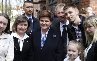 Ruda Śląska: Premier Szydło uczestniczyła we mszy odpustowej w parafii św. Józefa