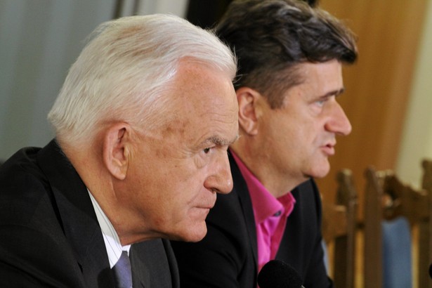 Leszek Miller i Janusz Palikot