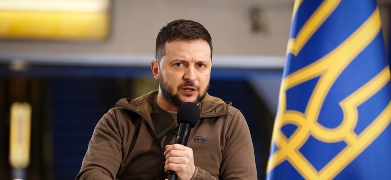 Zełenski punktuje "przekonanie Moskwy, że wolność da się rozjechać czołgami"