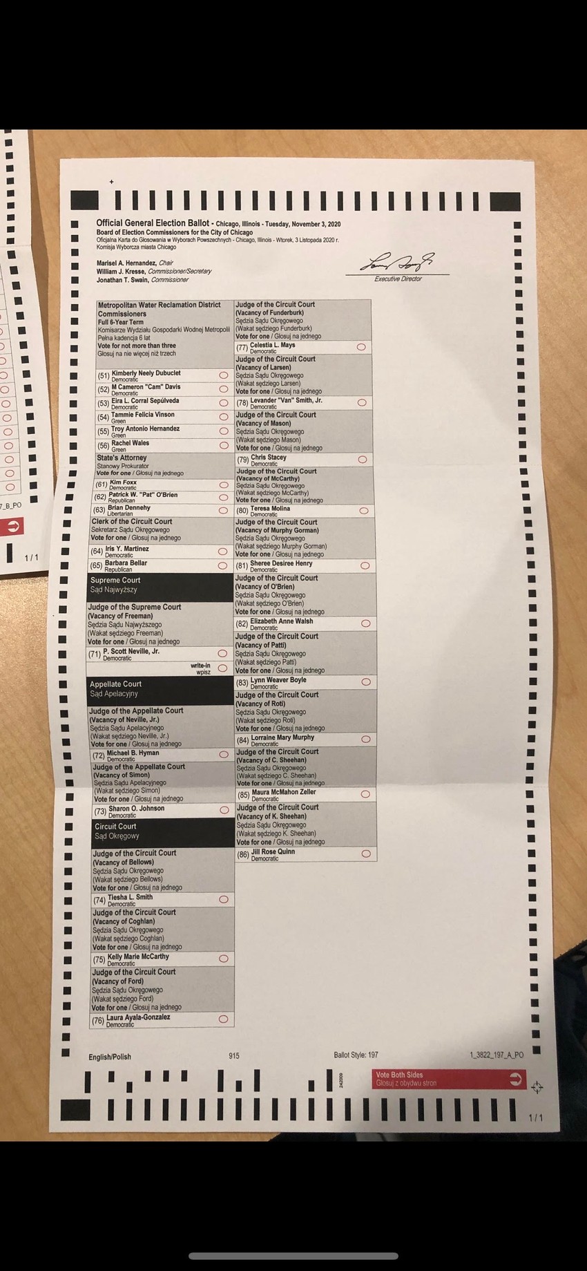 Glasanje u SAD putem pošte