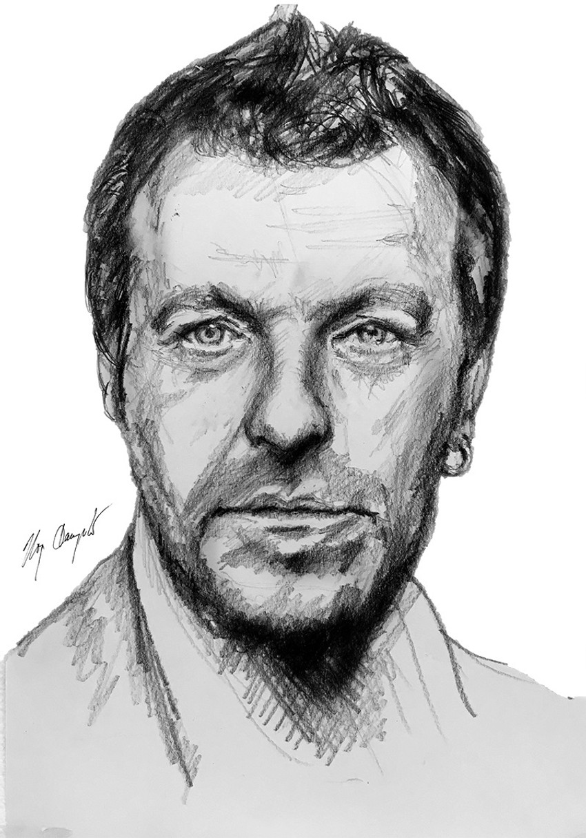 Đule Van Gogh na ctežu Igora Sandića