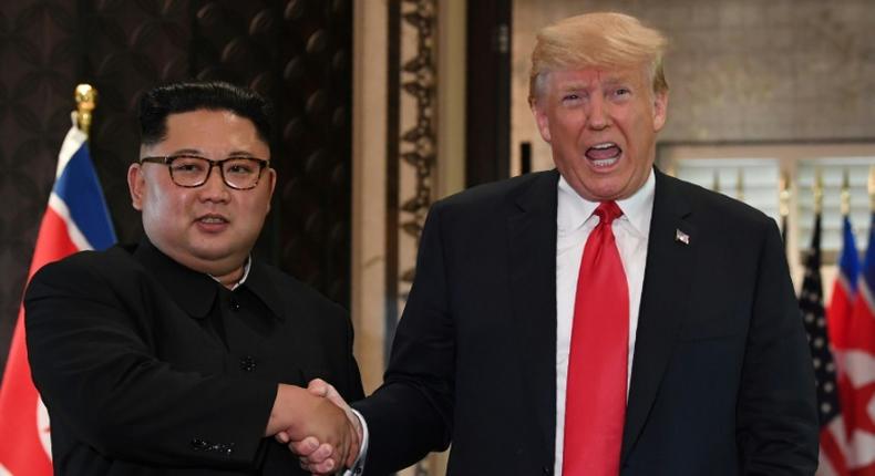 President Donald Trump said he received a beautiful letter from Kim Jong Un as the United States asked a UN sanctions committee to hald fuel shipments to North Korea