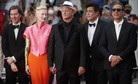 Wes Anderson, Tilda Swinton, Bill Murray, Benicio del Toro i 