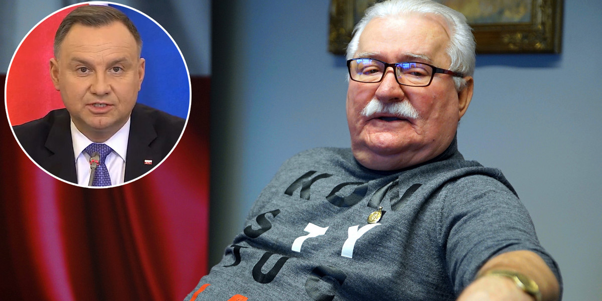 Lech Wałęsa ocenił aktywności prezydenta Andrzeja Dudy. 
