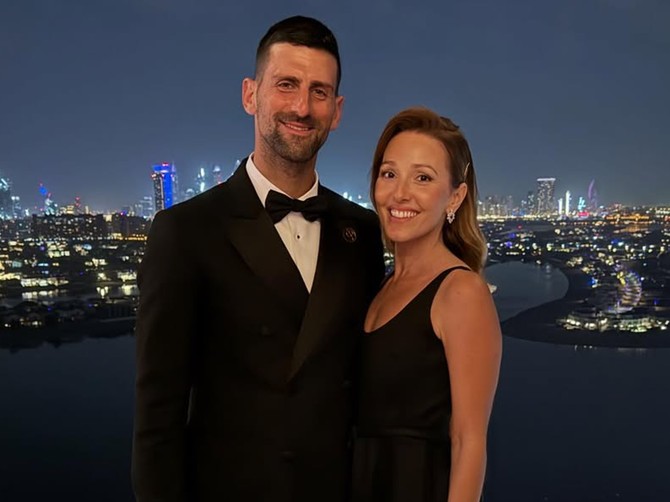 Novak i Jelena Đoković 