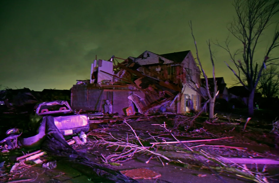Mnogo kuća u Dalasu opustošeno je nakon udara tornada