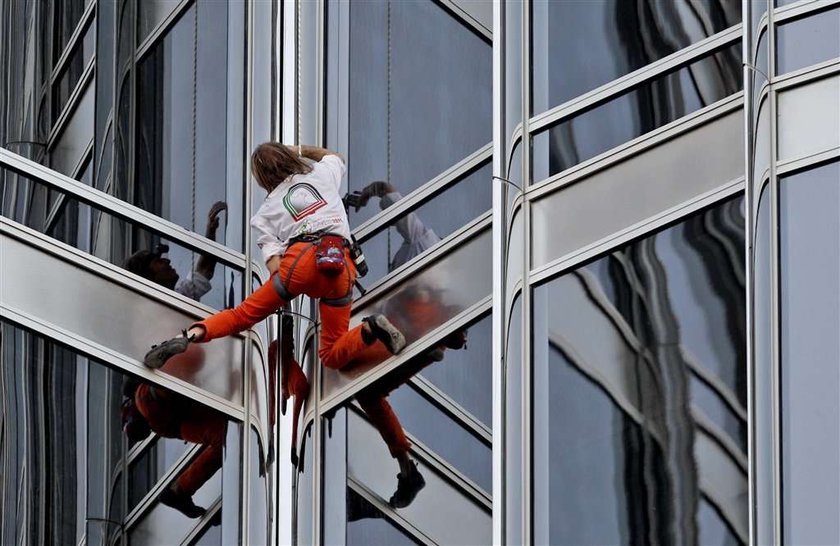 Człowiek pająk się przestraszył! FOTO