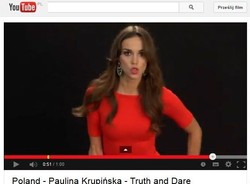 Miss Polonia mówi po angielsku i ucieka przed potworem [WIDEO]