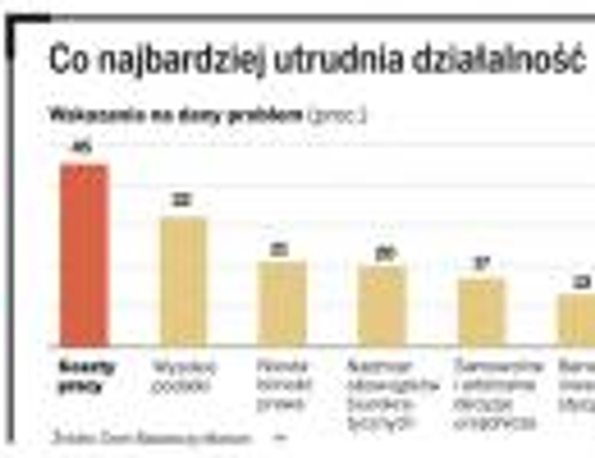 Co najbardziej utrudnia działalność polskim przedsiębiorcom