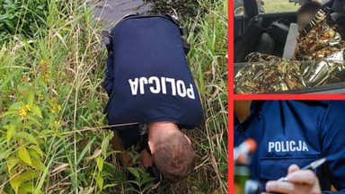 15-latek ugrzązł z psem w błocie. Policja szukała go kilka godzin