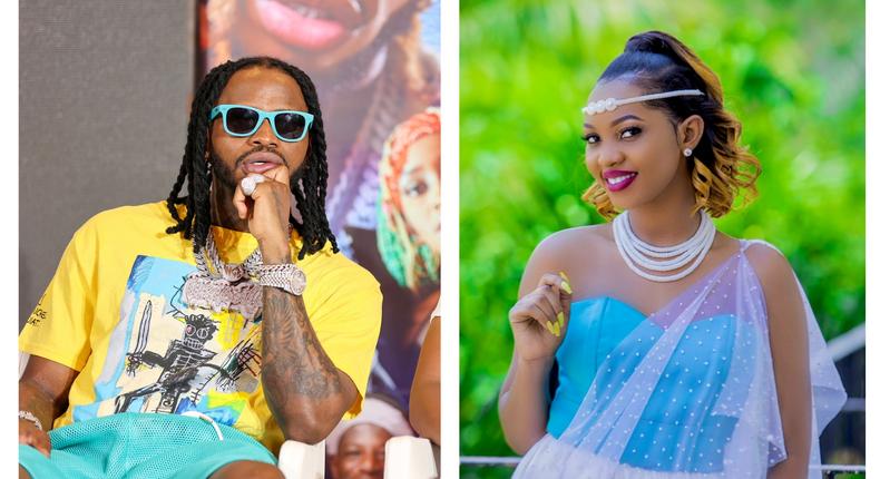 Diamond Platnumz says he wouldn't mind having a child with Spice Diana