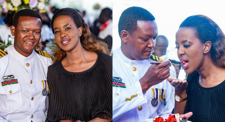 Governor Alfred Mutua and Lillian Nganga